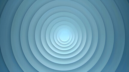 Poster - Light blue gradient background with a smooth, generative ai