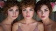 © Albert - A group of three young women standing next to each other