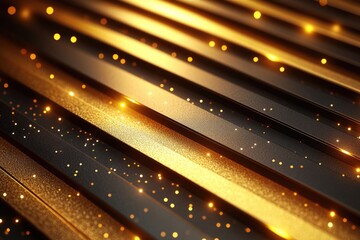 Poster - Close-up shot of a shiny metal surface, suitable for use in technology or industrial contexts