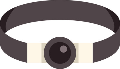 Poster - elastic headlamp flashlight for focusing light when working in the dark providing illumination