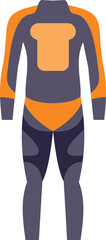 Poster - diving suit protecting the body from cold temperatures while exploring underwater environments