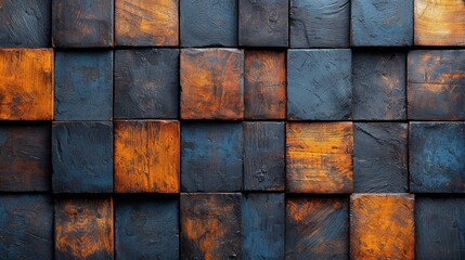 Poster - A high-definition 8K wallpaper featuring the rich texture of wood