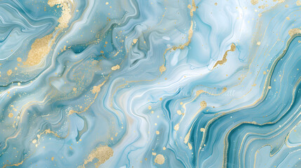 Wall Mural - luxury marble and gold abstract background texture, generative ai
