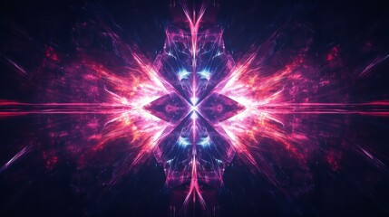 Poster - Vibrant Digital Patterns with Layered Elements