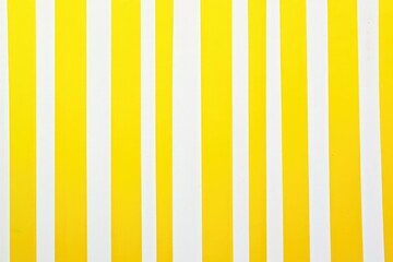 Poster - a close-up view of a bright yellow and white striped wall, suitable for use in design or decoration
