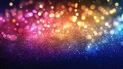 Wall Mural - vibrant patterns with shimmering movement and light