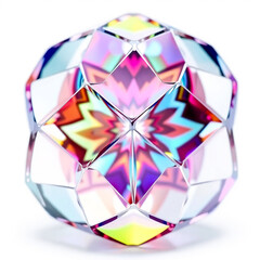 Poster - Colorful crystal gemstone sphere