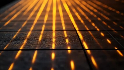 Poster - Intricate patterns of golden light dance across the textured surface in a mesmerizing urban moment captured at dusk. Generative AI