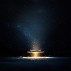 Wall Mural - Mysterious Light Emanating from Dark Cosmic Void