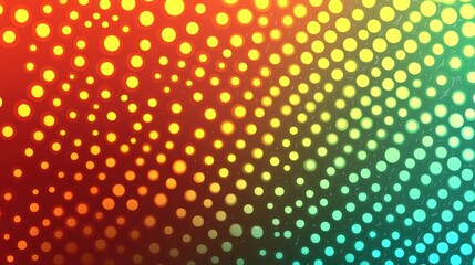 Wall Mural - a colorful background with many small dots