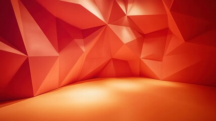 Poster - Modern Geometric Textures in High Contrast Lighting
