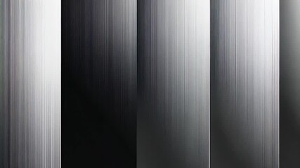 Poster - Exploring the interplay of light and texture through a metallic landscape in a minimalist setting. Generative AI