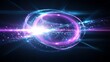 © Big9869 - Abstract Cosmic Ring Energy Burst Light Show