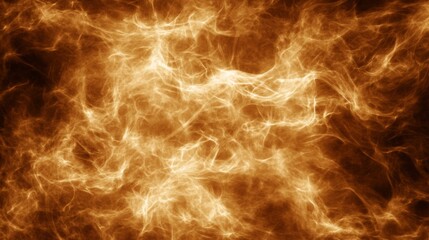 Poster - Abstract Fiery Plasma Energy Swirls Background Texture