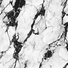 Canvas Print - Minimalist Monochrome Marble Textured Background with Organic Patterns and Elegant Aesthetic