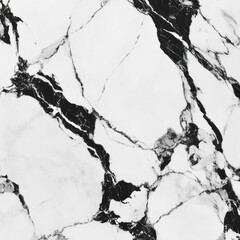Poster - Elegant black and white marble texture with natural pattern for modern interior design or luxury product background long title Elegant and versatile