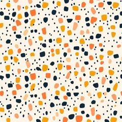 Poster - Seamless Abstract Geometric Colorful Minimal Pattern Background for Digital and Print Design