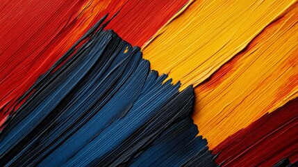 Poster - Vibrant Patterns on Digital Screen with Layered Elements