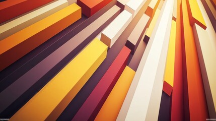 Poster - Vibrant Textured Patterns in Business Presentation