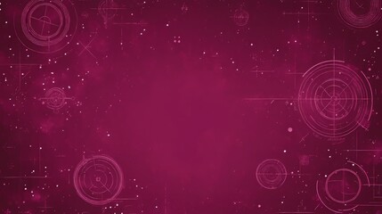  - Abstract Pink Tech Background with Circular Designs