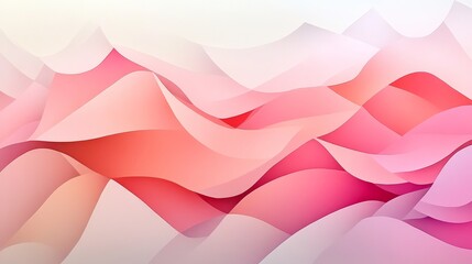 Poster - Abstract Pink Waveform Background Design