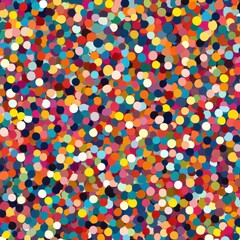 Poster - Vibrant Kaleidoscopic Pattern for Celebratory Background