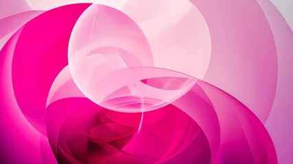 Poster - Vibrant swirls of pink and crimson create a mesmerizing dance of color and light in a captivating artistic display. Generative AI
