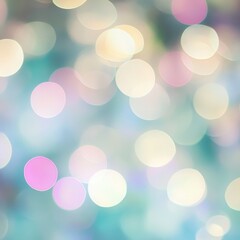 Poster - elegant and luminous bokeh backdrop with vibrant pastel gradient tones and glittering lights for a c