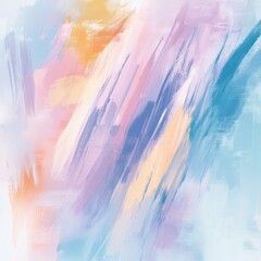 Poster - Vibrant Fluid Art Movement Captivating Digital Painting Backdrop