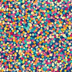 Poster - Vibrant Confetti Explosion   Colorful Abstract Background for Festival