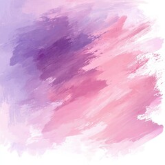 Poster - Vibrant Abstract Watercolor Brush Strokes with Flowing Color Palette