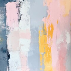 Poster - Captivating Multicolor Brushstrokes Forming an Abstract Composition