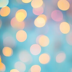 Poster - Soft Blurred Colorful Ethereal Hazy Glowing Sparkling Bokeh Backgrounds with Radiant Luminous Shimmering Lights