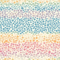 Poster - Mesmerizing Pastel Gradient Fluid Art Abstract Background with Playful Organic Shapes and Flowing Patterns