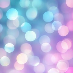 Poster - Mesmerizing Multicolored Bokeh Backdrop with Shimmering Glitter and Ethereal Lighting Effects