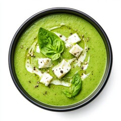 Wall Mural - chilled green soup 