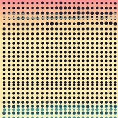 Poster - Minimalist Abstract Dot Pattern with Gradient Background for Modern Digital Design
