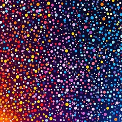 Poster - Vibrant and Captivating Colorful Spotted Abstract Gradient Background for Trendy Designs