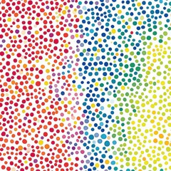 Poster - Vibrant Multicolored Dot Pattern Abstract Background for Graphic Design