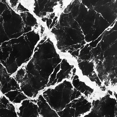 Poster - Elegant Black and White Marble Texture Abstract Background