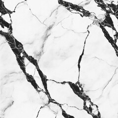 Poster - Elegant Monochrome Marble Texture for Luxury Design