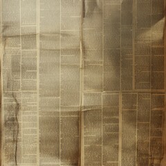 Poster - Intricate Geometric Patterns in Aged Tones   Abstract Textural Background for Design Elements