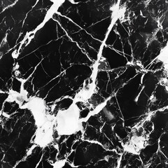 Poster - Striking Monochrome Marble Texture Abstract Background with Elegant Contemporary Design