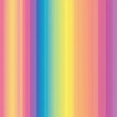 Poster - Vibrant Rainbow Gradient Backdrop with Geometric Striped Patterns for Creative Design Elements