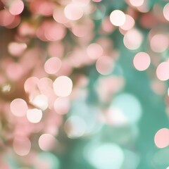 Poster - Dazzling Bokeh Lights Backdrop for Holiday or Party