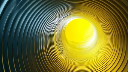 Poster - Exploring the vibrant spiral of colors and shapes in a mesmerizing tunnel of light and possibility. Generative AI