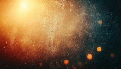 Poster - Vintage Photo Texture Scratches Dust Film Grain Light Leaks Vignette Retro Background