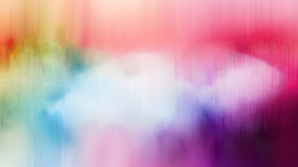 Poster - rainbow gradient mesh blurred background, generative ai