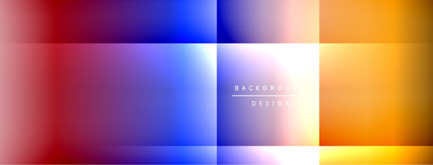 Aufkleber - Dynamic shadow lines with gradient colors geometric background