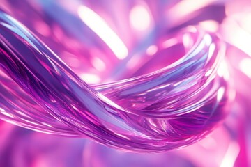 Canvas Print - abstract background, pink and purple gradients, smooth curves, curved shapes.